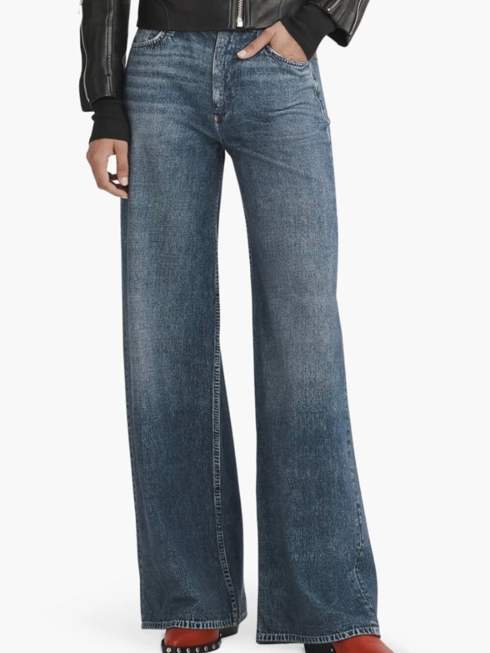 Rag & Bone Miramar Sofie Wide-Leg Pants Size 26